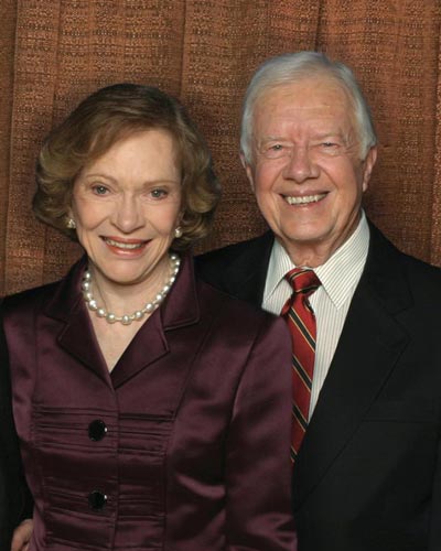 portrait of Jimmy and Rosalyn Carter 